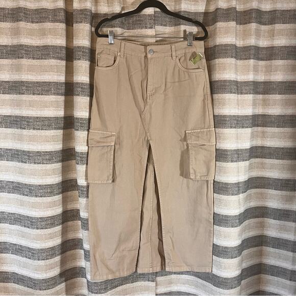 Garage Khaki Cargo Maxi Skirt Size‎ Small - Picture 1 of 8